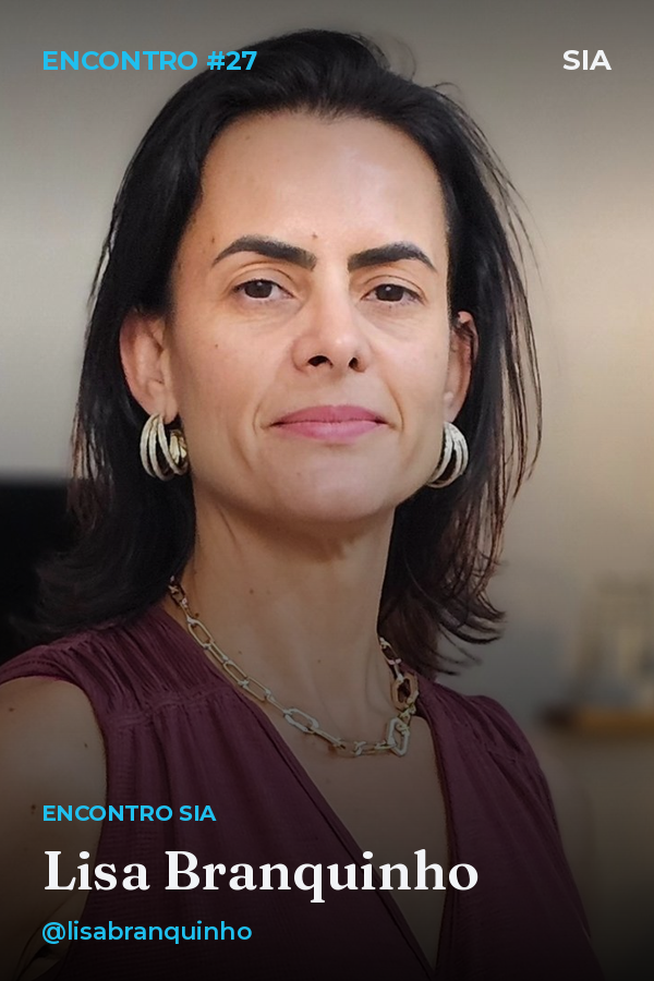 Capa do encontro #27 com Lisa Branquinho