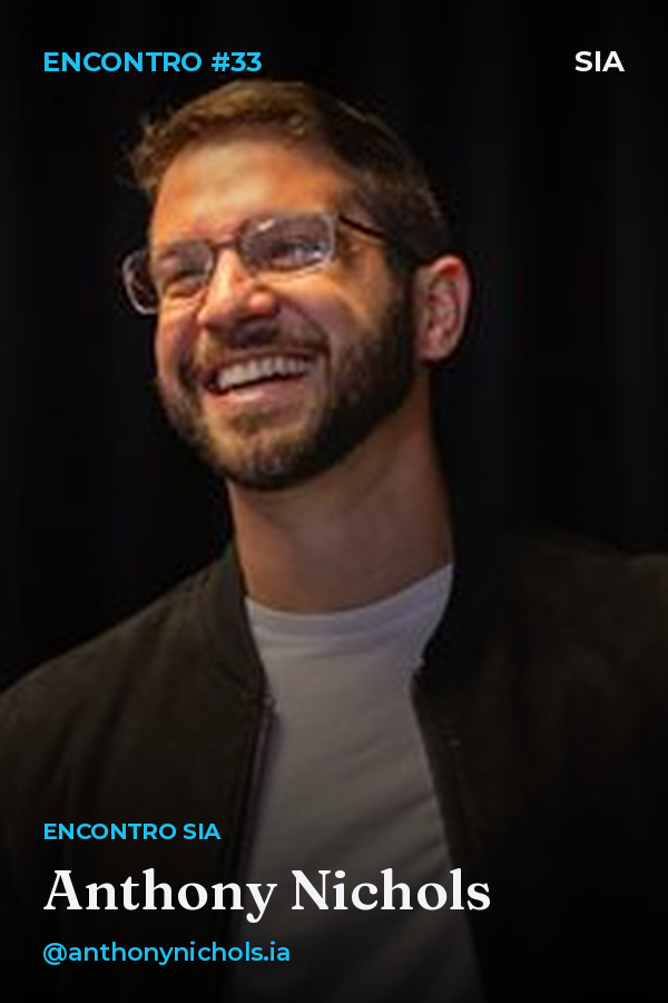 Capa do encontro #33 com Anthony Nichols